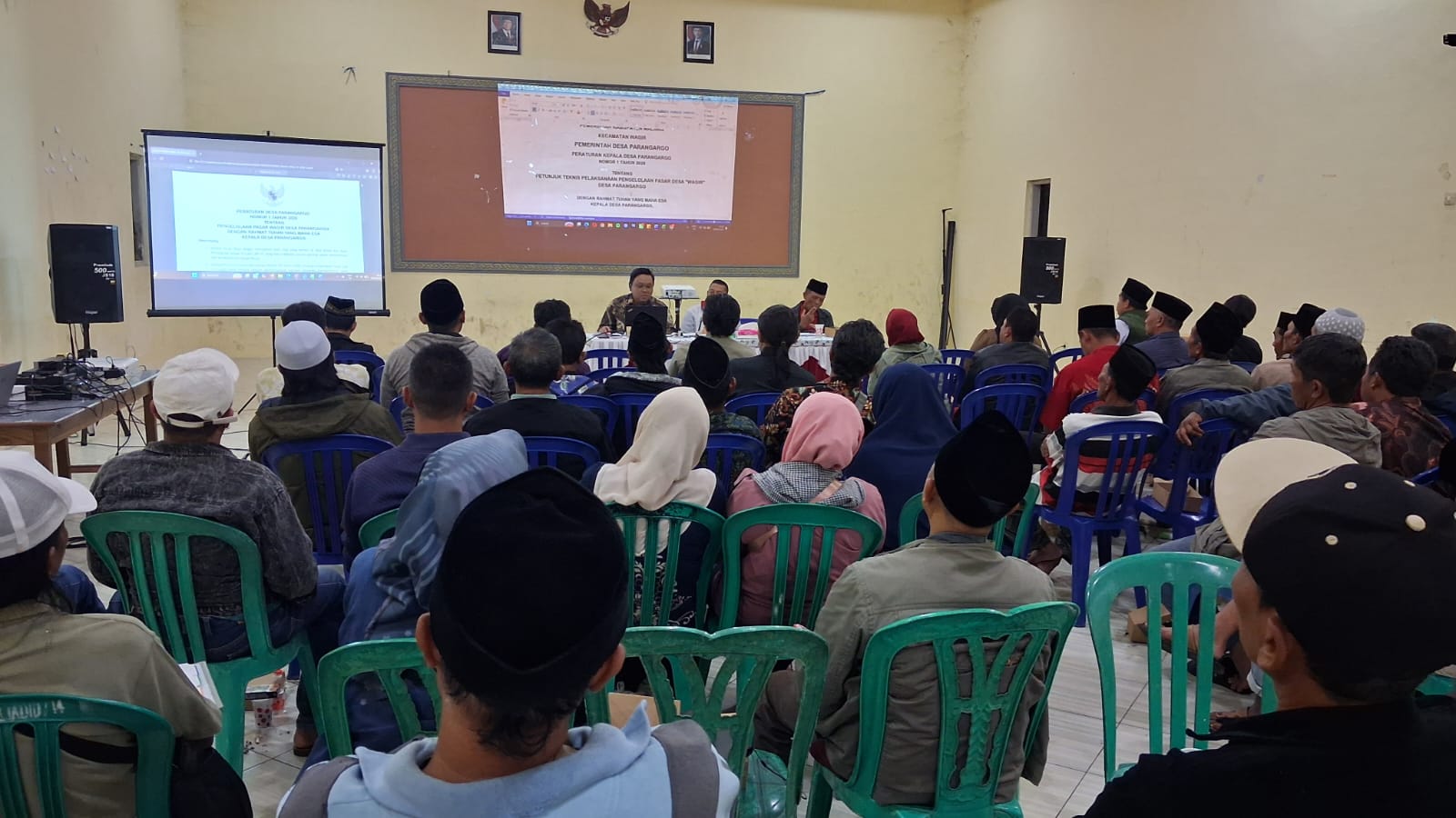 MUSDES PENGUNDANGAN PERDES PASAR WAGIR